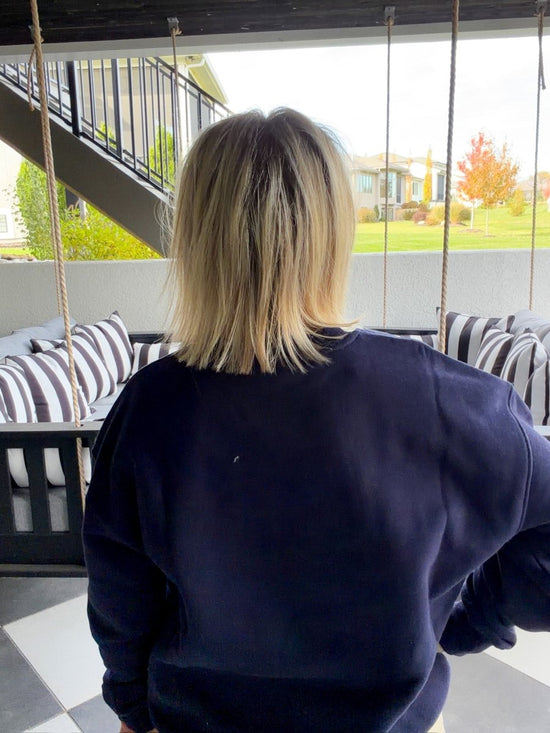 Christmas Charms Sweatshirt - Navy - Revel Boutique