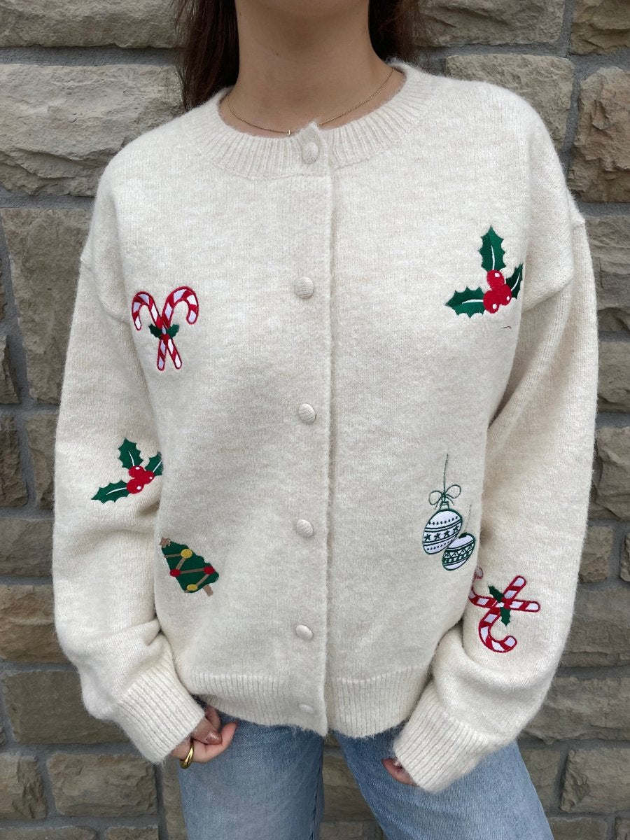 Christmas Cheer Cardi - Revel Boutique