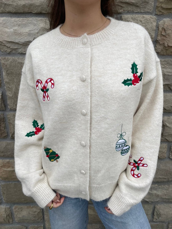 Christmas Cheer Cardi - Revel Boutique