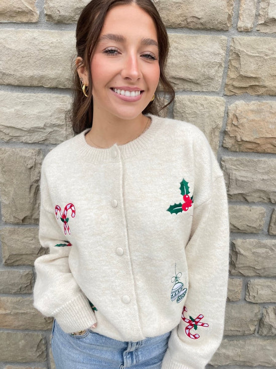 Christmas Cheer Cardi - Revel Boutique