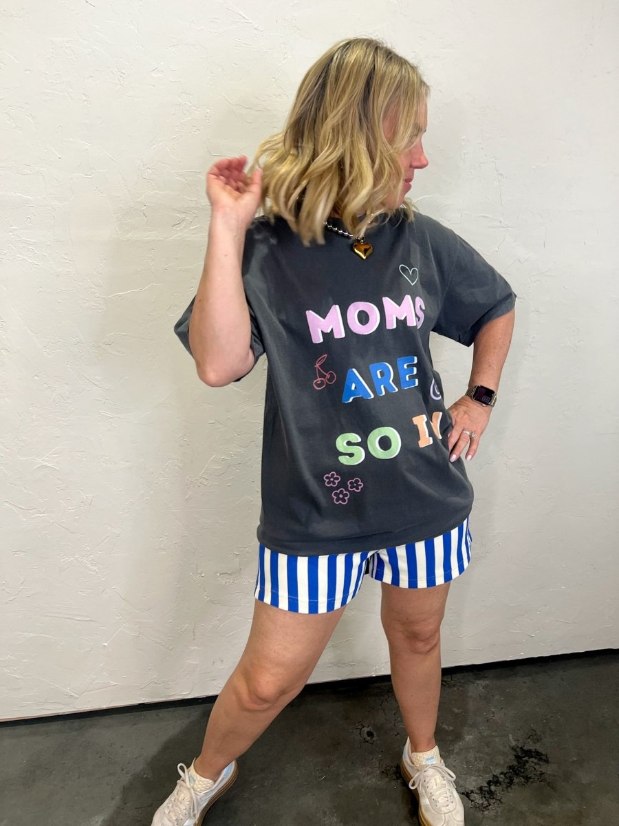 Colette Short - Royal Stripe - Revel Boutique