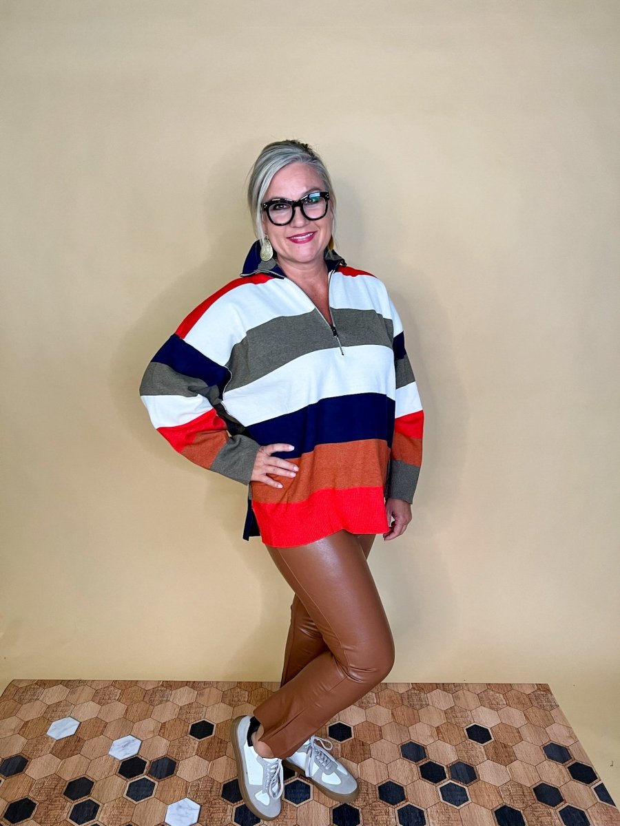 Commando: Faux Leather Cropped Flare - Cocoa - Revel Boutique