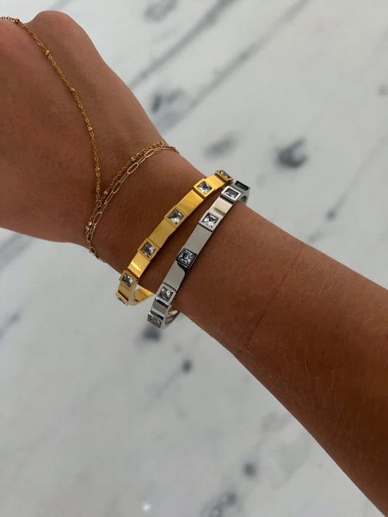 CSP: Alex Bangle - Silver - Revel Boutique