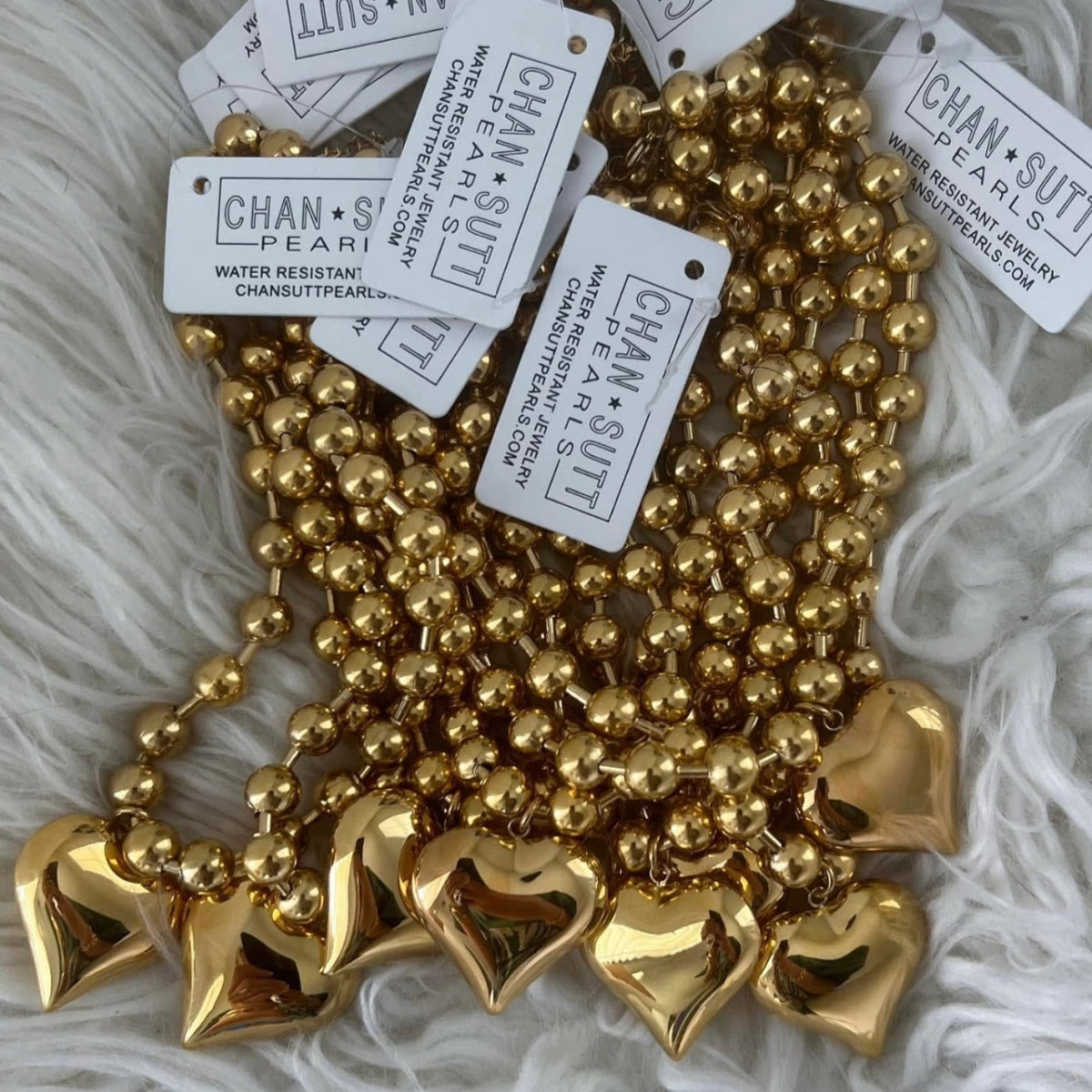 CSP: Bubble Heart Necklace - Revel Boutique