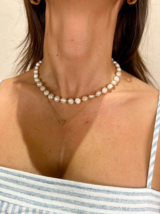 CSP: Glam Pearl Necklace - Revel Boutique