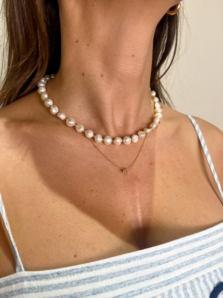 CSP: Glam Pearl Necklace - Revel Boutique
