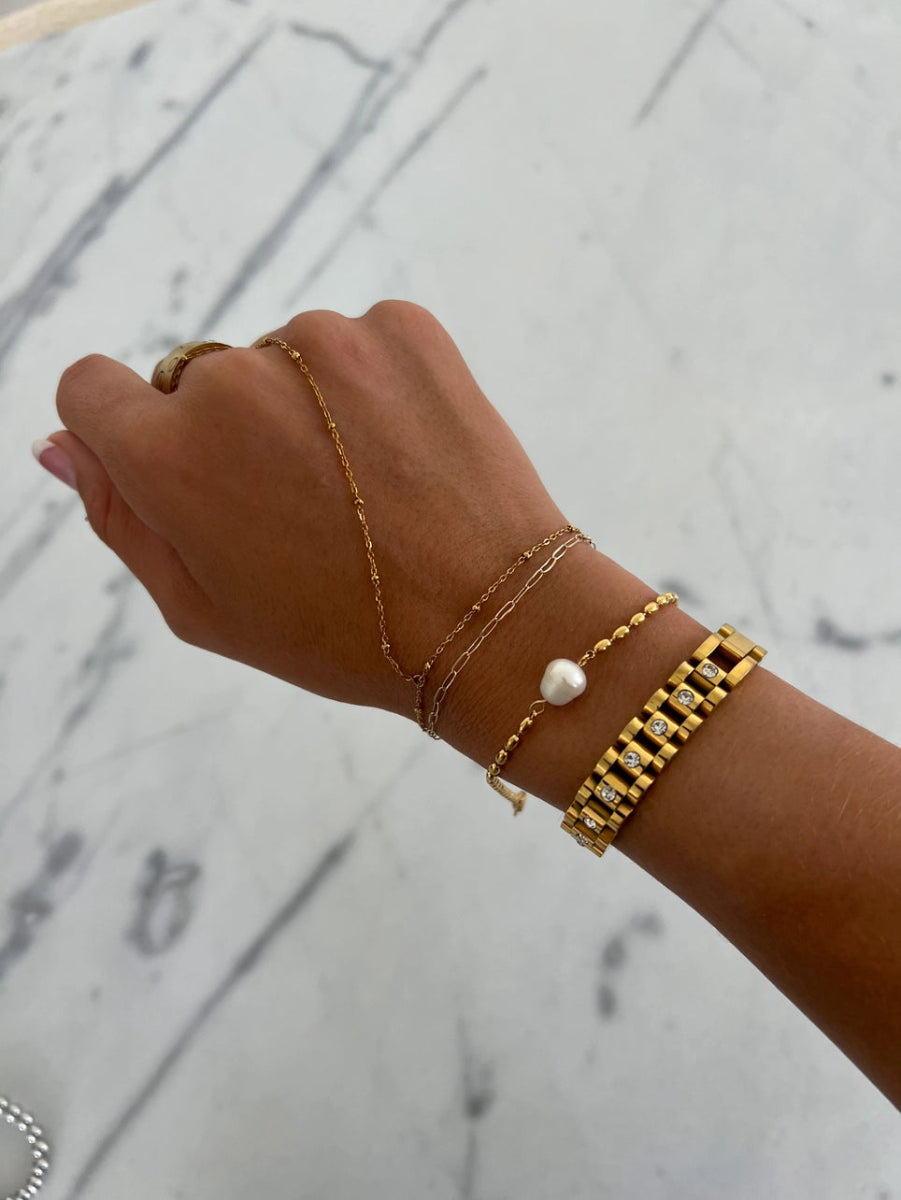CSP: Pearl Beaded Bracelet - Revel Boutique