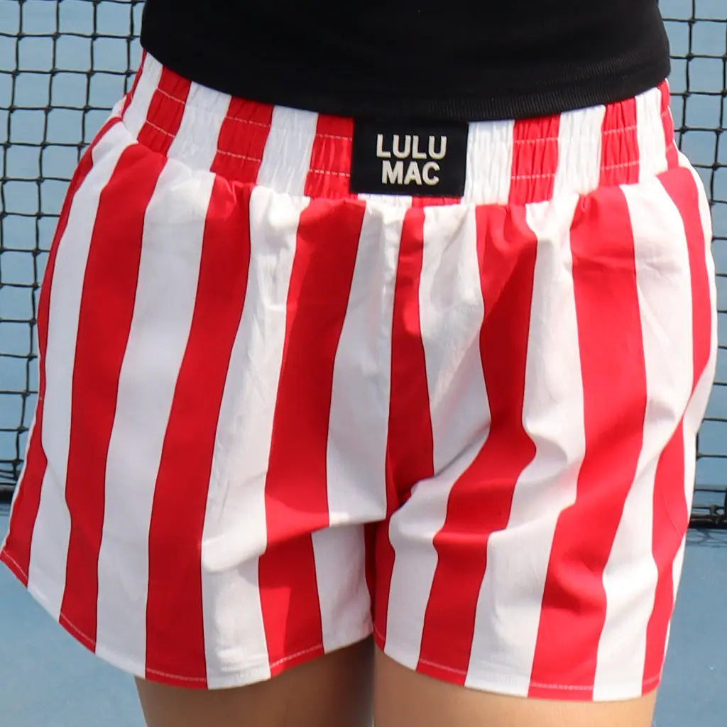 LuLu Mac Boxer Short-Red