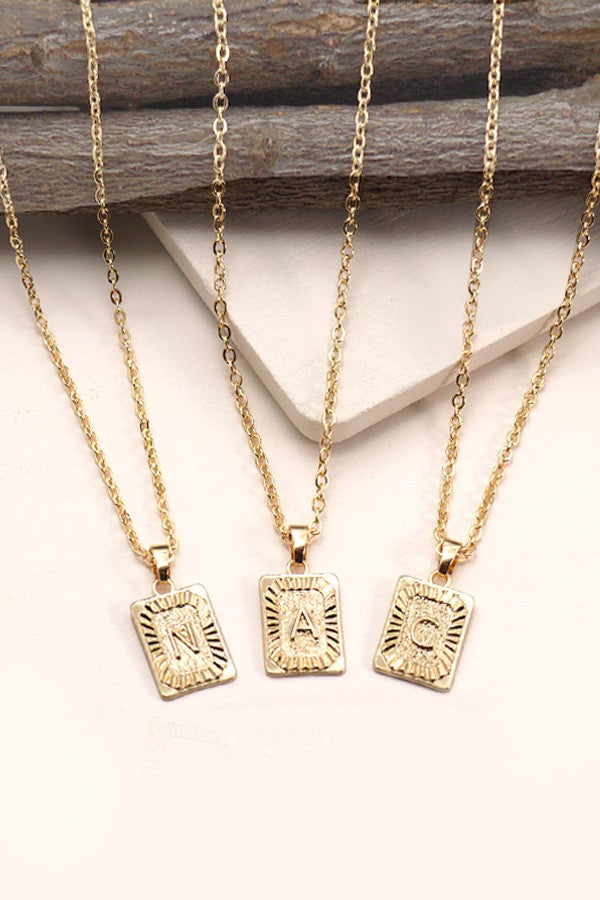 Identity Petite Initial Necklace