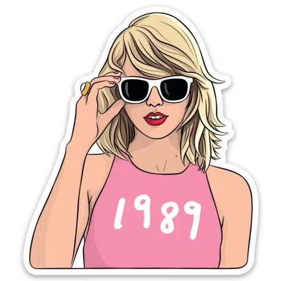 Load image into Gallery viewer, Taylor 1989 Die Cut Sticker
