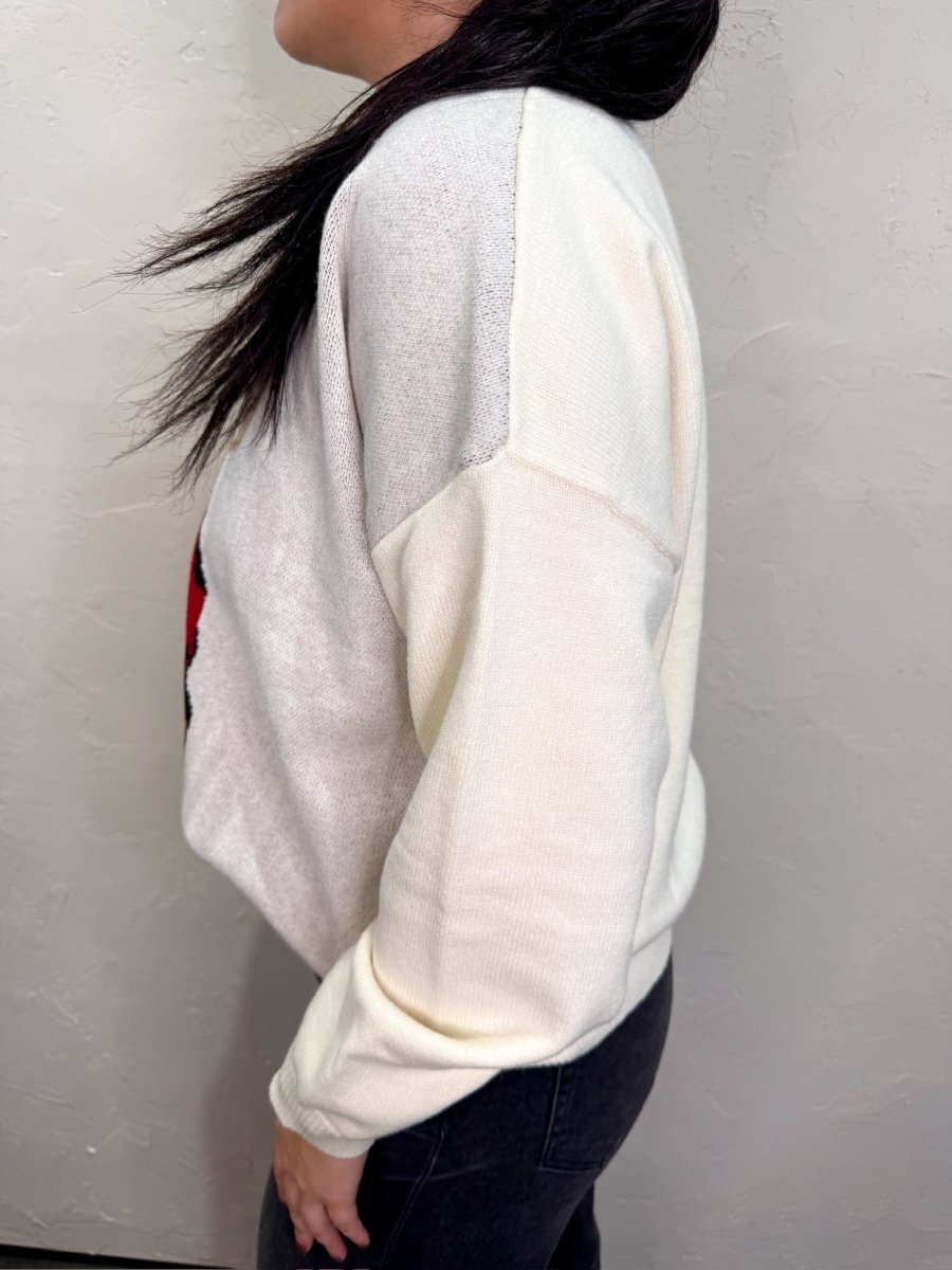 Dachshund Intarsia Sweater - Revel Boutique