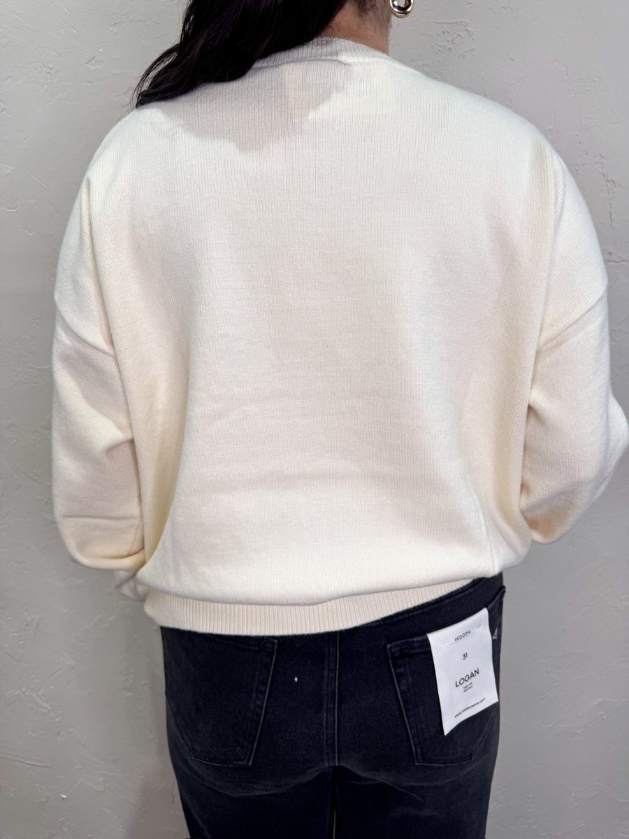 Dachshund Intarsia Sweater - Revel Boutique