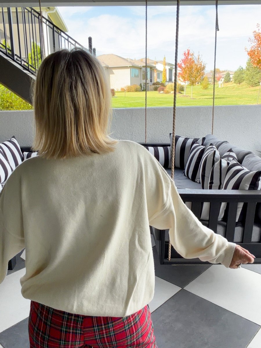 Dachshund Intarsia Sweater - Revel Boutique