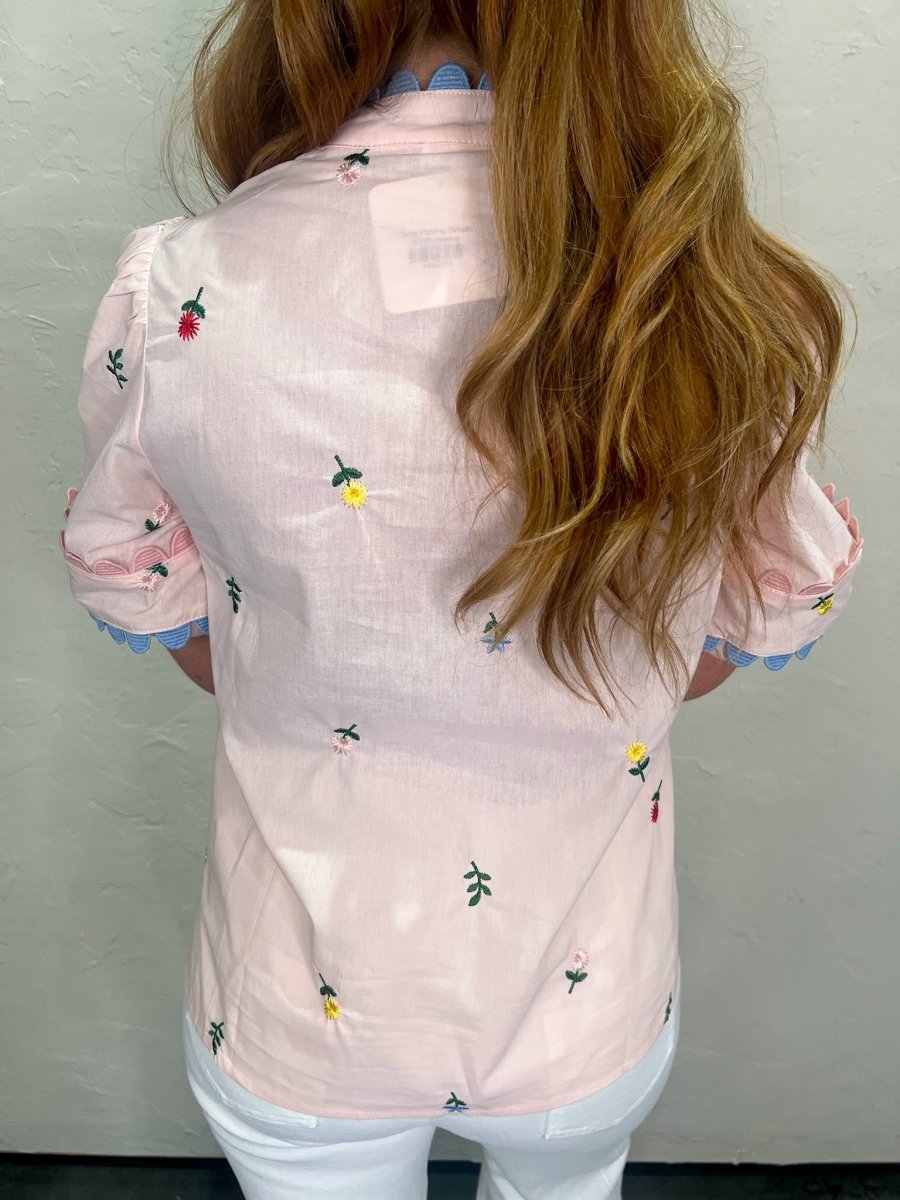 Daisy Picking Blouse - Revel Boutique