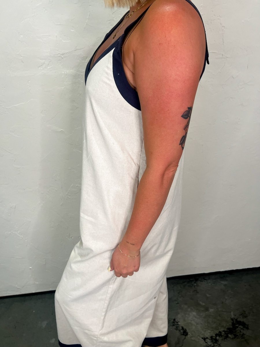Destin Linen Jumpsuit - Revel Boutique