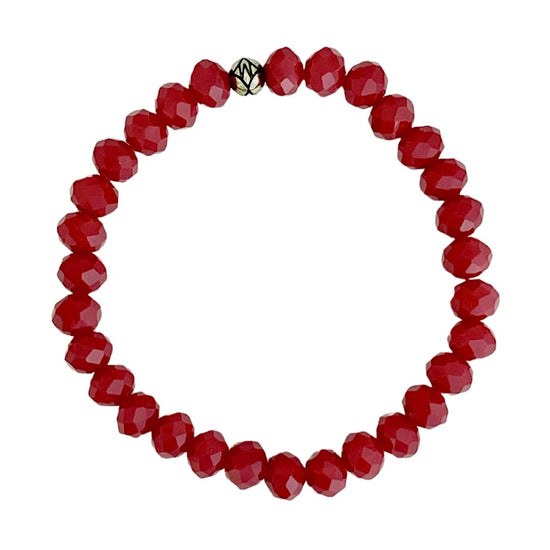 Dillon Bracelet 8mm - Red - Revel Boutique