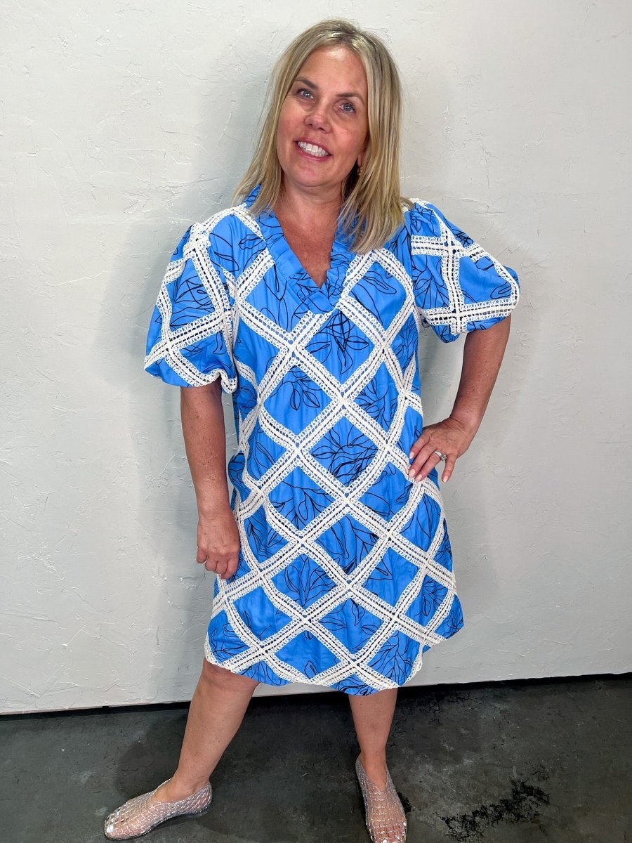 Durham Printed Mini Dress - Revel Boutique