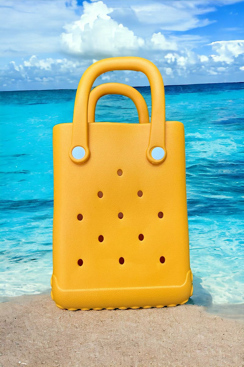 Mini Beach Bag - Yellow