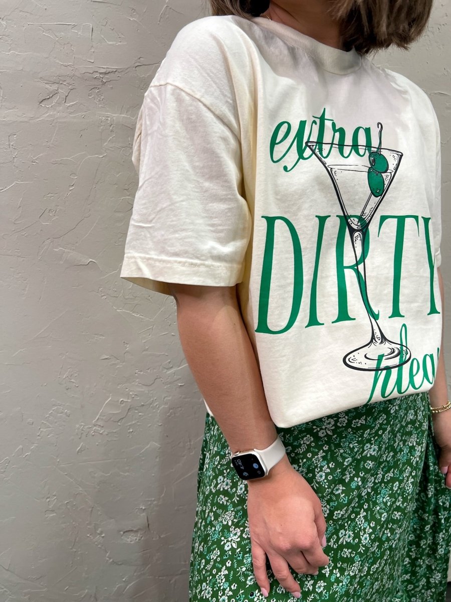 Extra Dirty Martini Please Tee - Revel Boutique