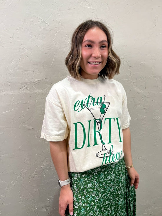 Extra Dirty Martini Please Tee - Revel Boutique