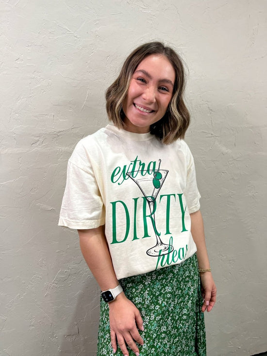 Extra Dirty Martini Please Tee - Revel Boutique
