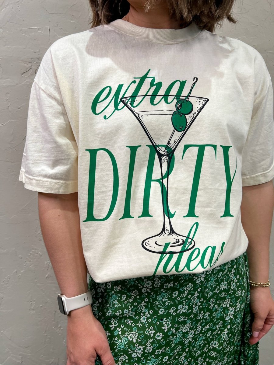 Extra Dirty Martini Please Tee - Revel Boutique