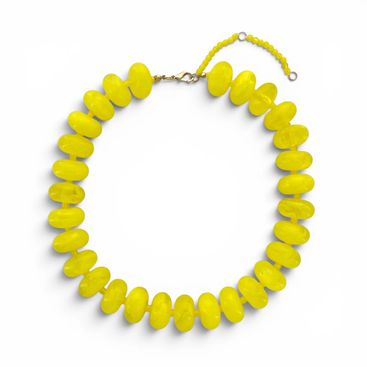 Chunky Spirit Beads- Yellow