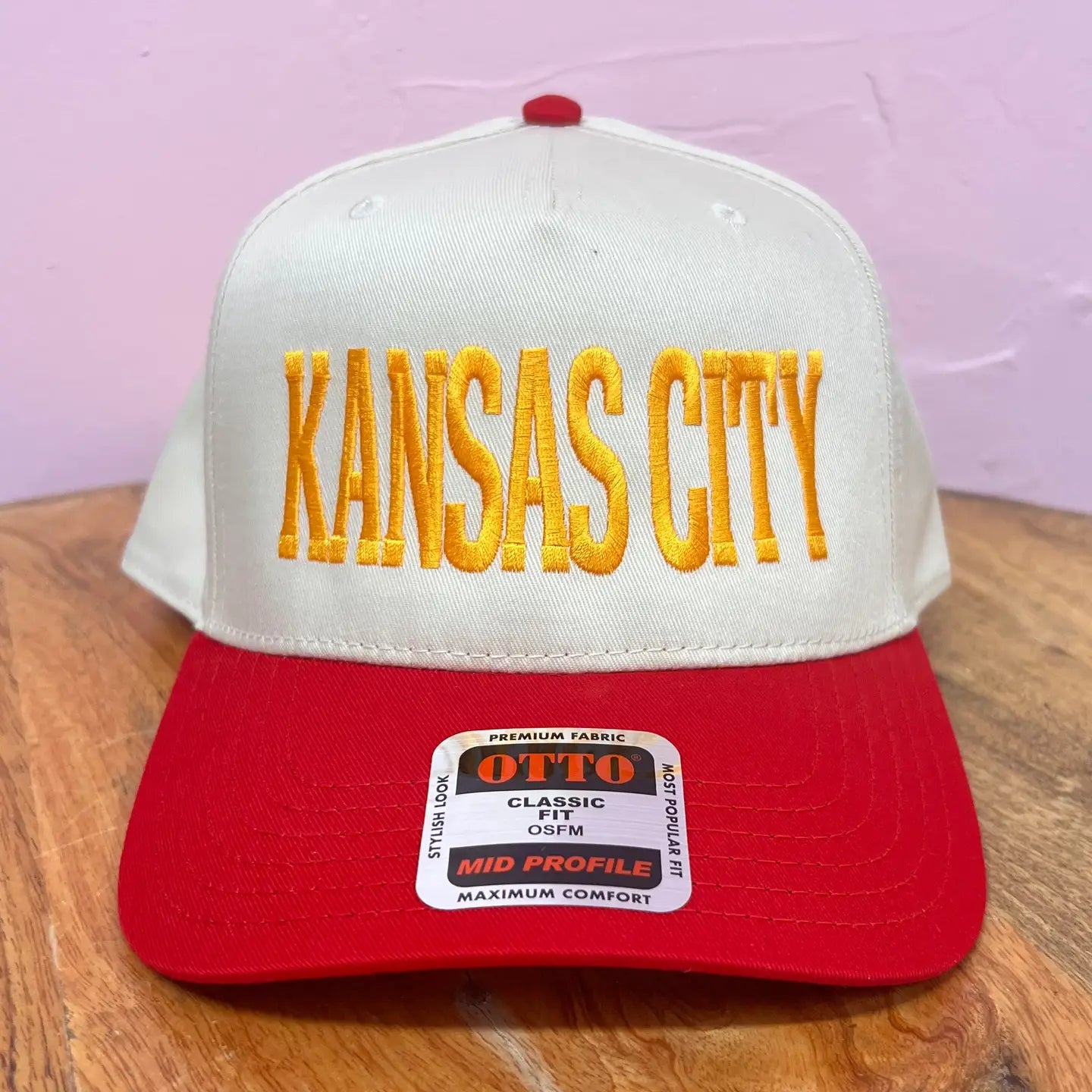 Kansas City Trucker Hat - Red/White