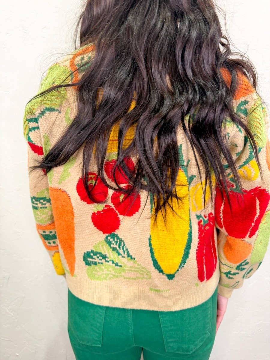 Farmers Market Tie - Front Cardi - Revel Boutique