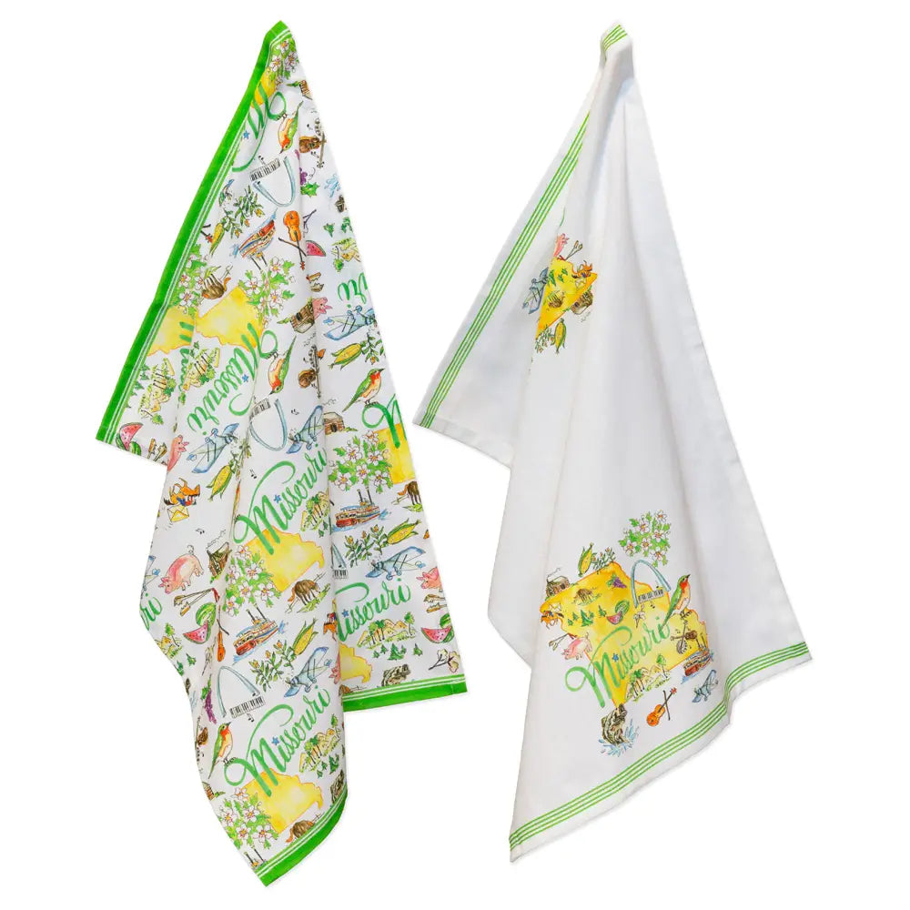 Missouri State Collection Tea Towels Set