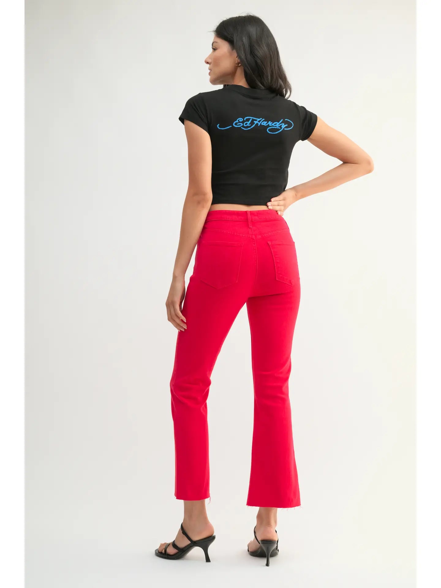 Big Red Game Day Jeans-Red