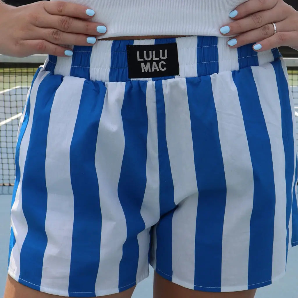 LuLu Mac Boxer Short-Royal