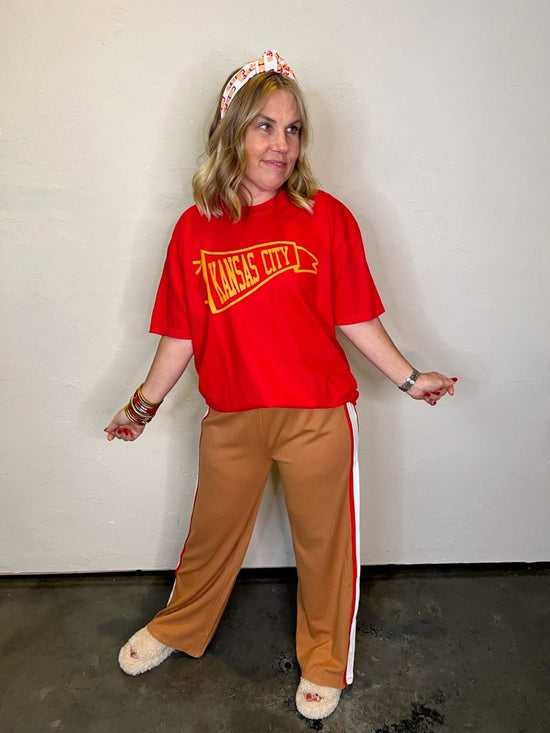 First & Ten Track Pant - Revel Boutique