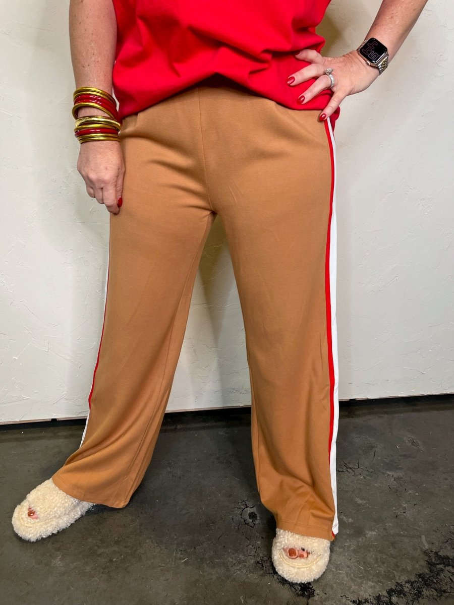 First & Ten Track Pant - Revel Boutique