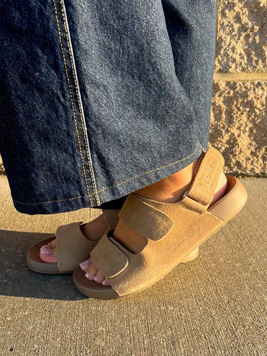 Floral Beige Sandal - Revel Boutique