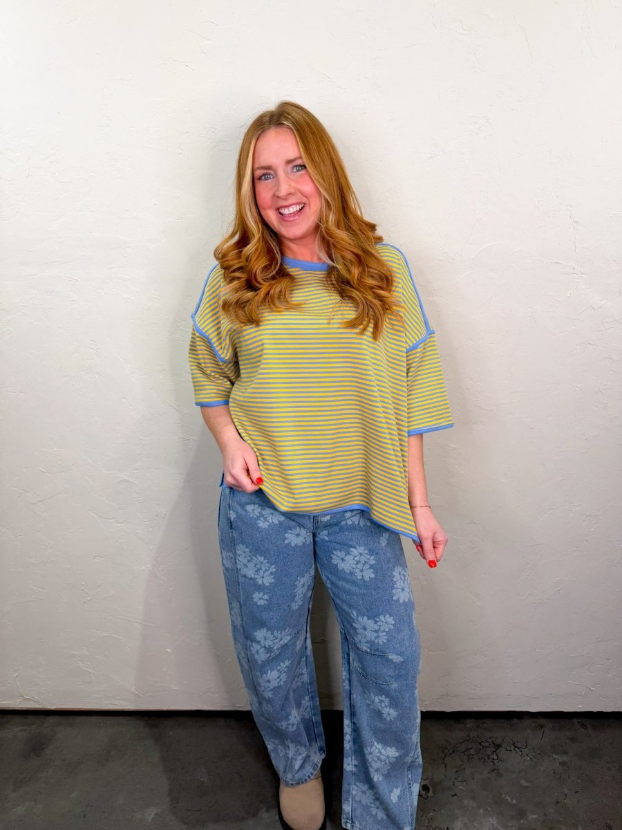 Flower Fields Barrel - Revel Boutique