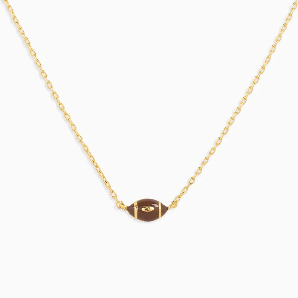 Football Pendant Necklace - Revel Boutique