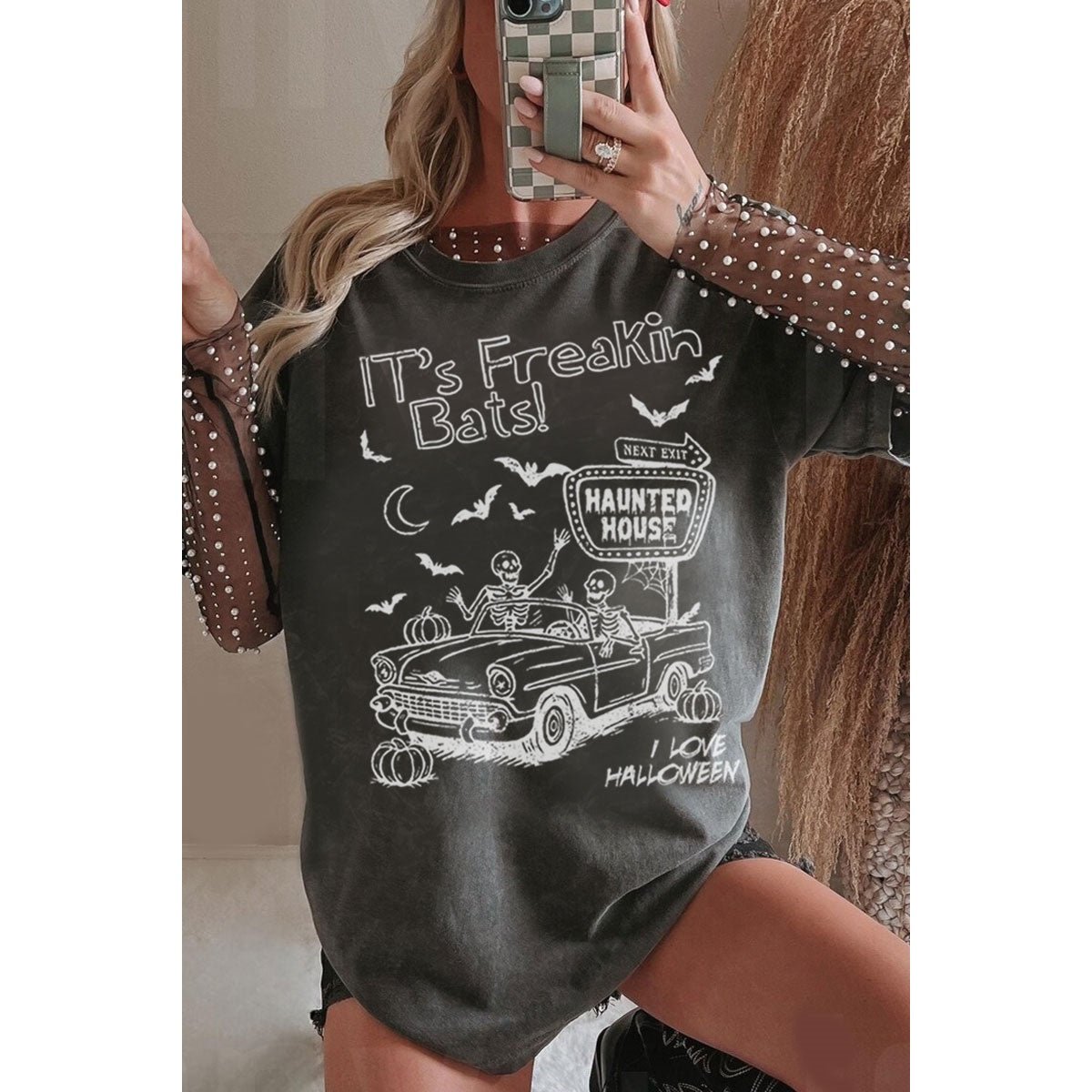 Freakin Bats Graphic Tee - Revel Boutique