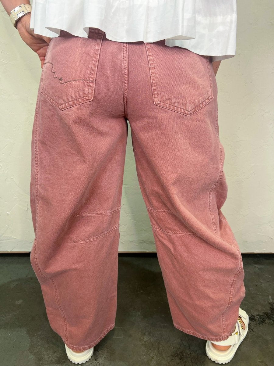 Free People: Good Luck Midrise Barrel - Sunsetter - Revel Boutique