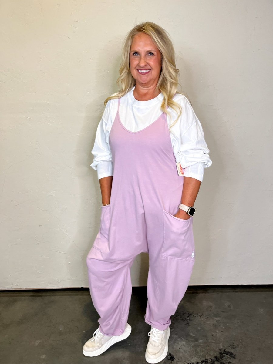 Free People: Hot Shot Onesie - Oyster - Revel Boutique