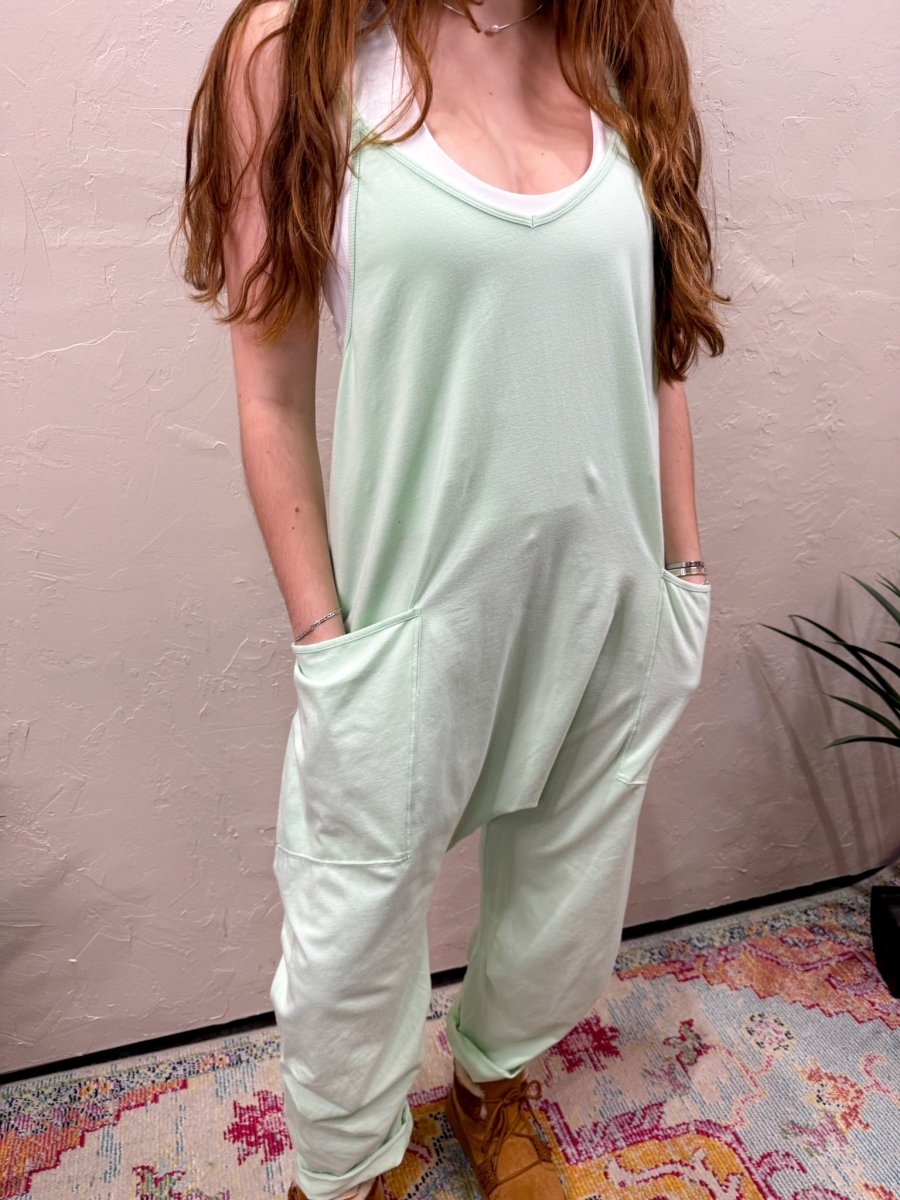 Free People: Hot Shot Onesie - Pistachio - Revel Boutique