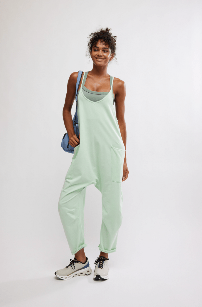 Free People: Hot Shot Onesie - Pistachio - Revel Boutique