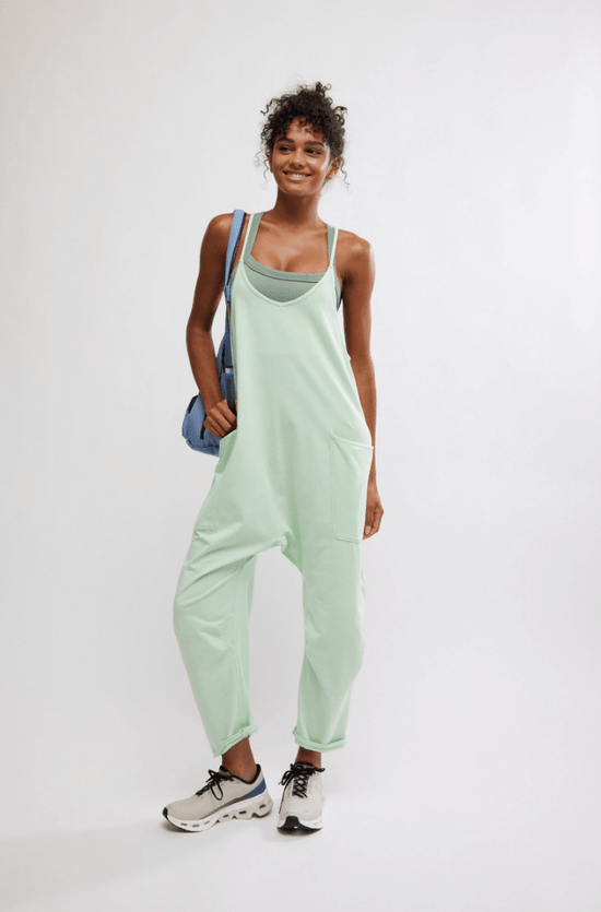 Free People: Hot Shot Onesie - Pistachio - Revel Boutique