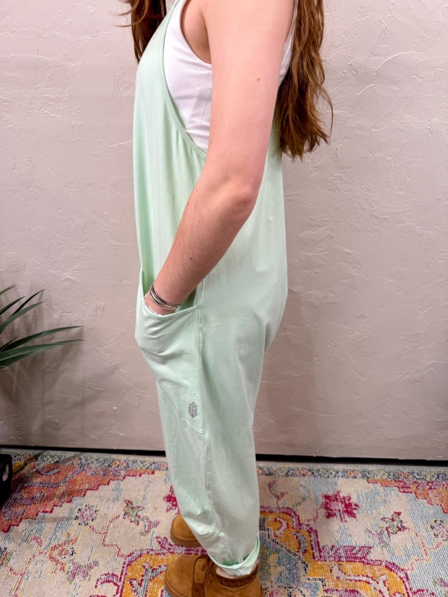 Free People: Hot Shot Onesie - Pistachio - Revel Boutique