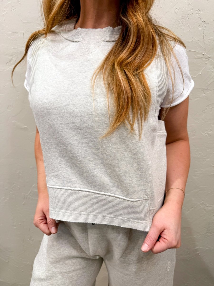 Free People: Intercept Tank - Heather Gray - Revel Boutique