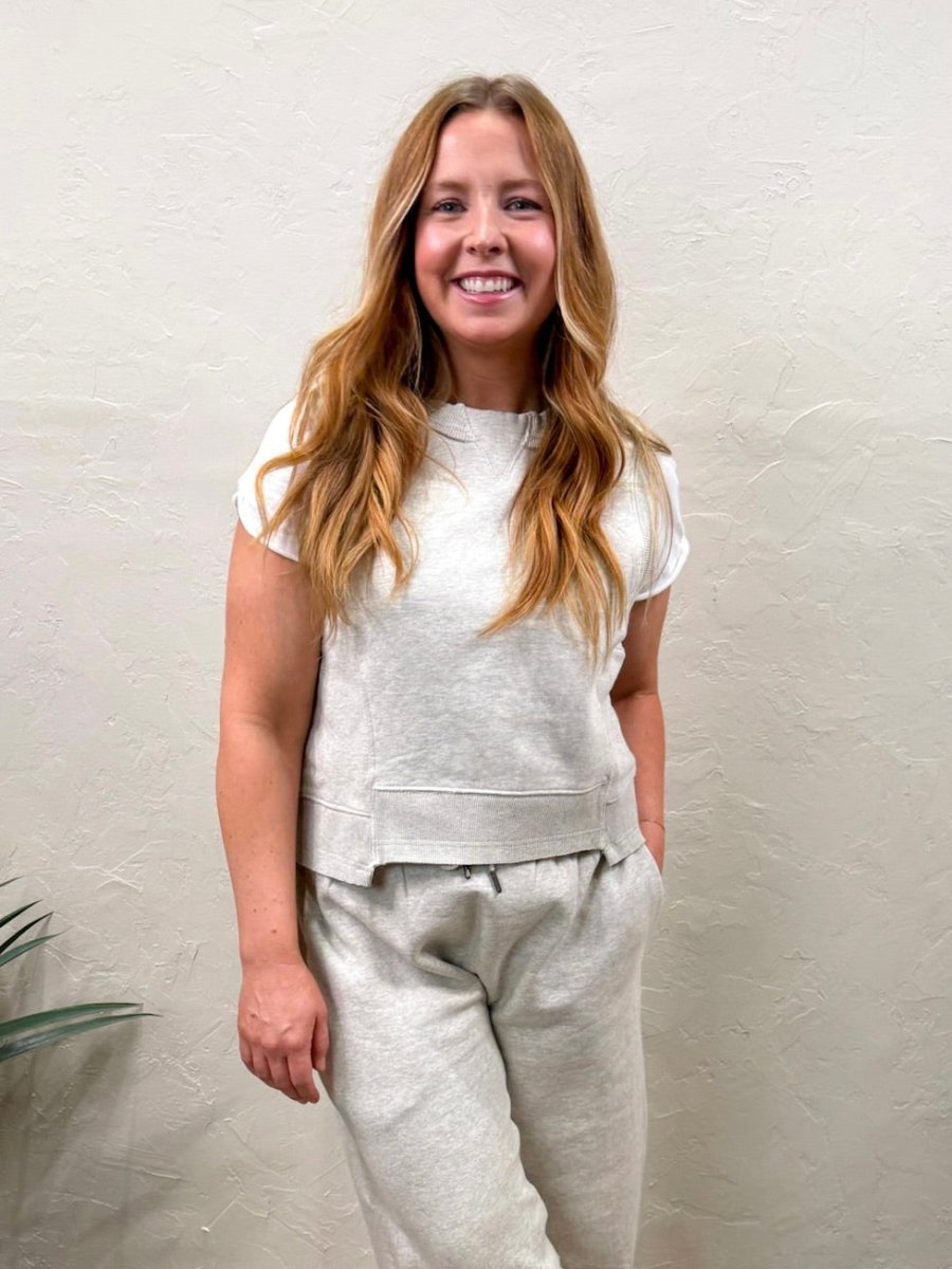 Free People: Intercept Tank - Heather Gray - Revel Boutique