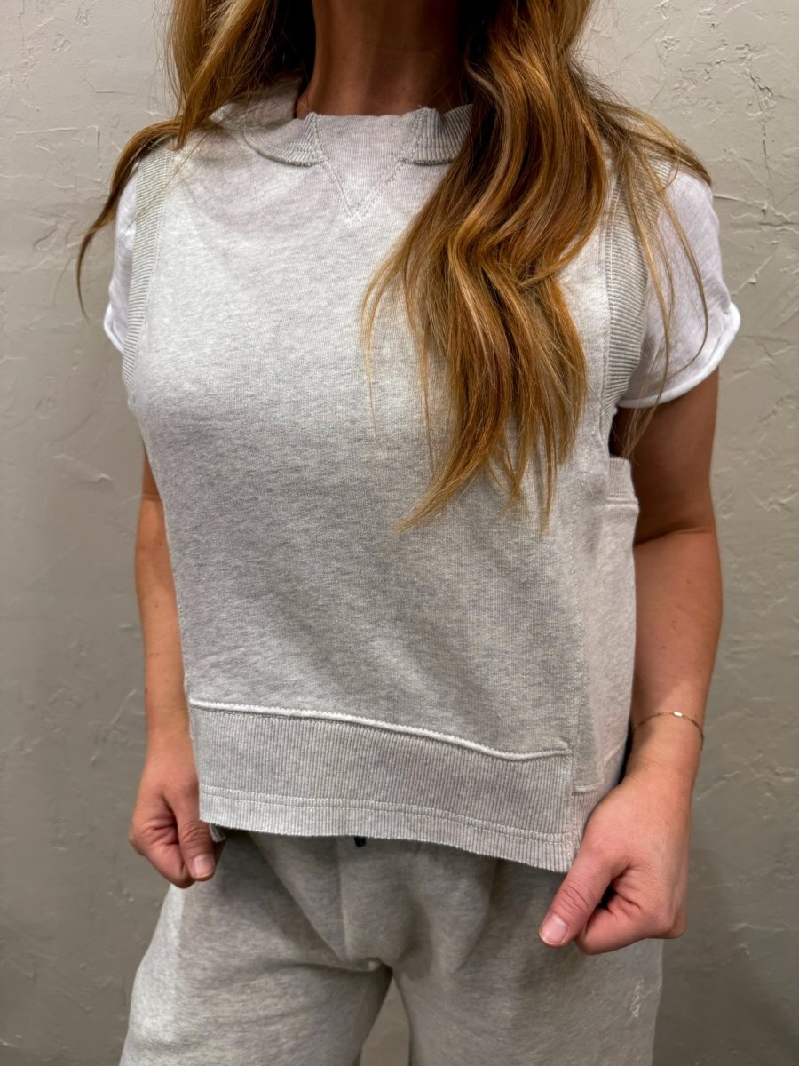 Free People: Intercept Tank - Heather Gray - Revel Boutique
