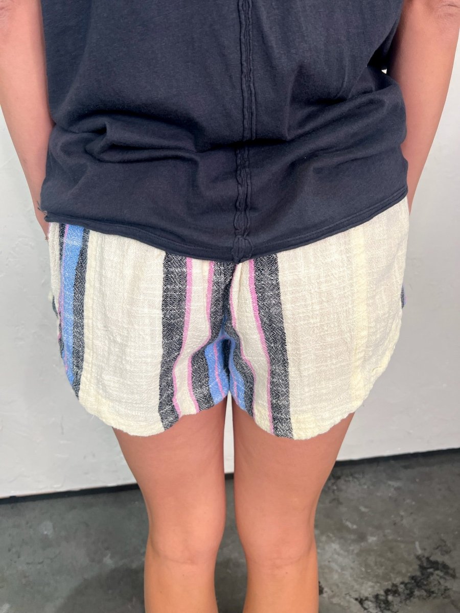 Free People: Kalli Board Short - Sand Combo - Revel Boutique