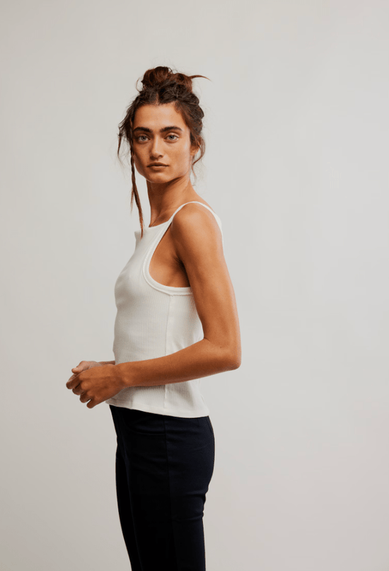 Free People: Mia Tank - Clean Ivory - Revel Boutique