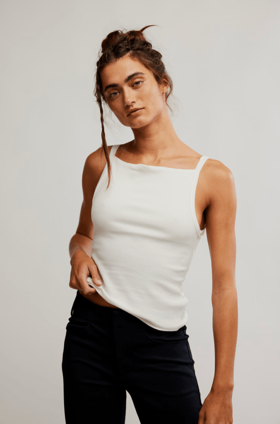 Free People: Mia Tank - Clean Ivory - Revel Boutique